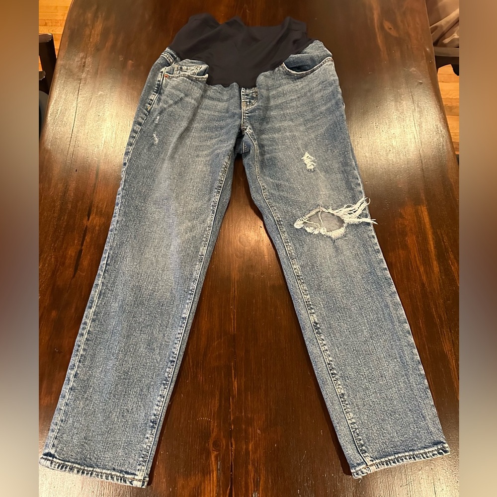 GAP BOYFRIEND MATERNITY JEANS SIZE 10